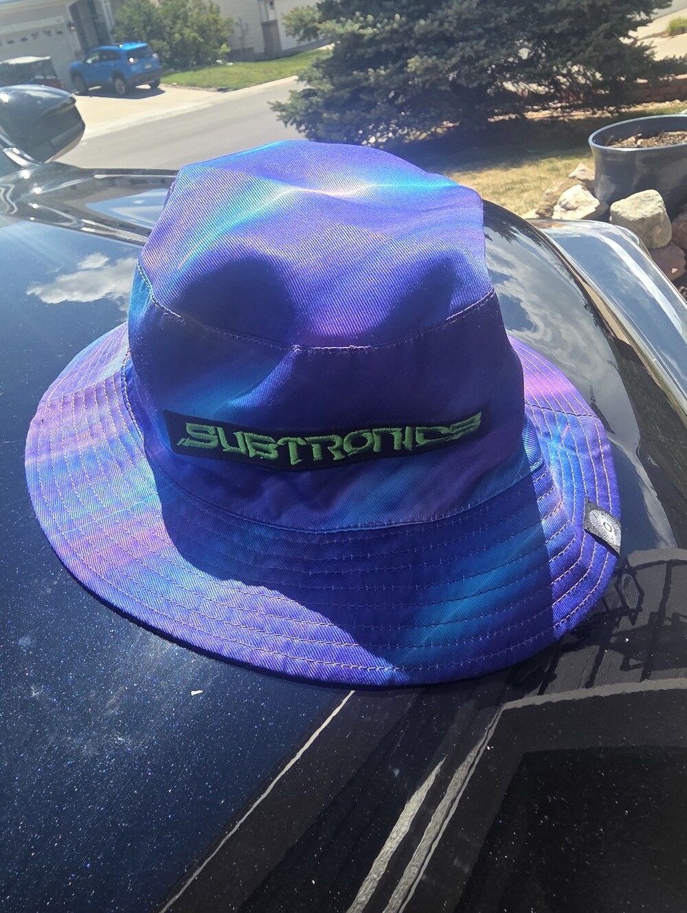 Subtronics Purple/Blue Tie-Dye Bucket Hat